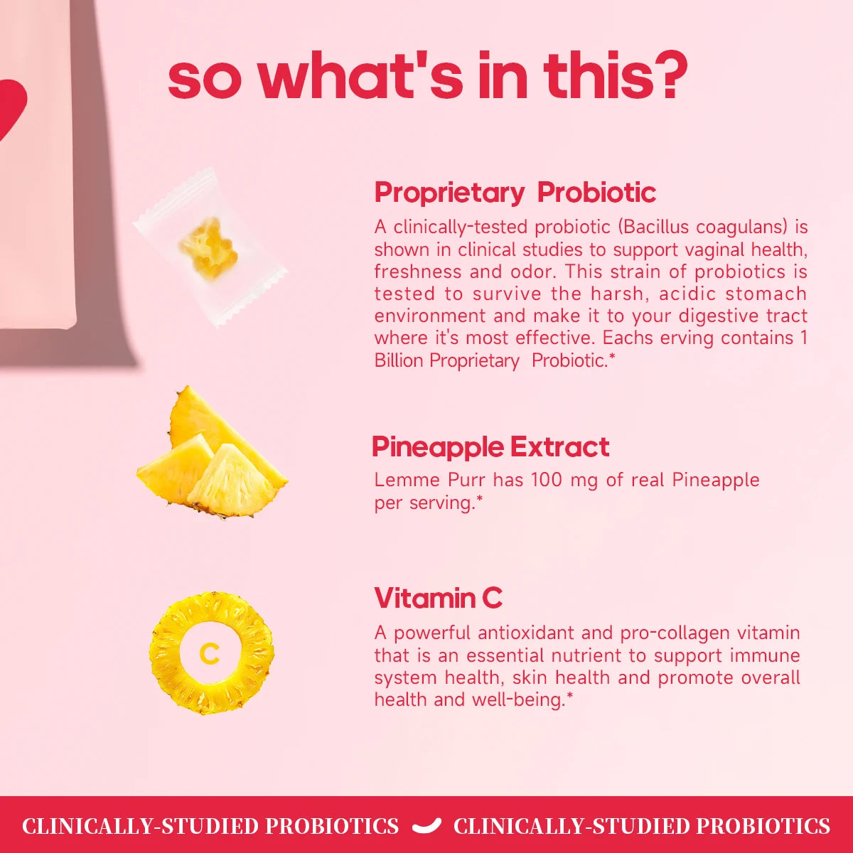 Quitmood Vaginal Prebiotics Gummies