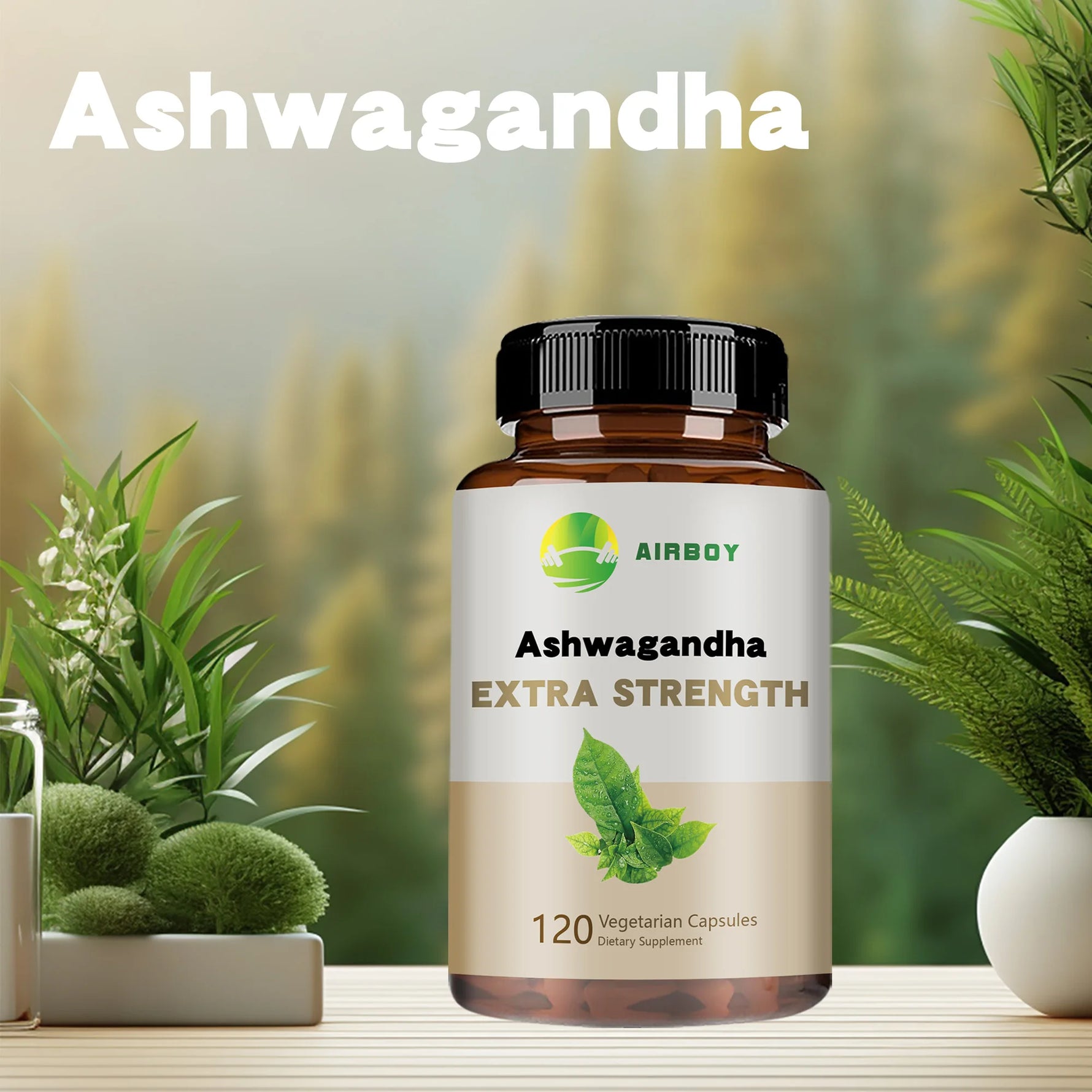 Ashwagandha Supplement for Stress Relief and Sleep Support