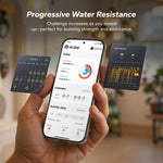 Foldable Row Machine with 400LBS Weight Capacity