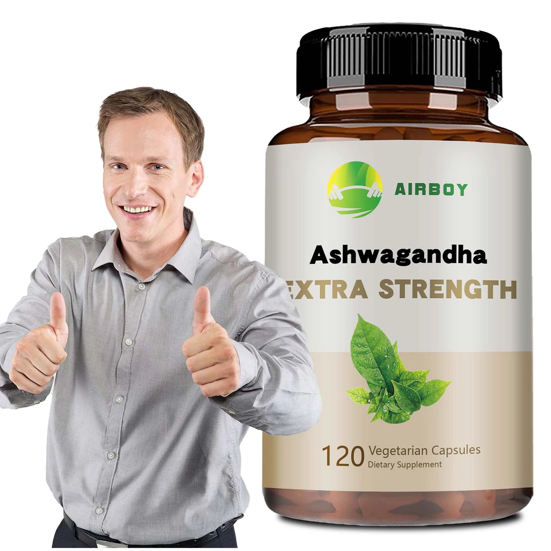 Ashwagandha Supplement for Stress Relief and Sleep Support