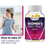 Women’s Daily Multivitamin Capsules for Energy, Immune Support, Hormonal Balance and Overall Wellness