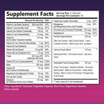 Women’s Daily Multivitamin Capsules for Energy, Immune Support, Hormonal Balance and Overall Wellness