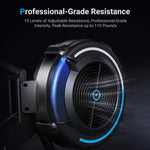 Home Rowing Machine with Adjustable Air Resistance and Ergonomic Comfort Design