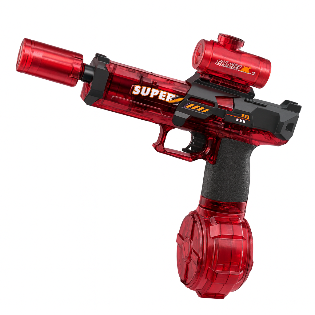 Premium Electric Flame-Effect Water Gun & Accessories Set