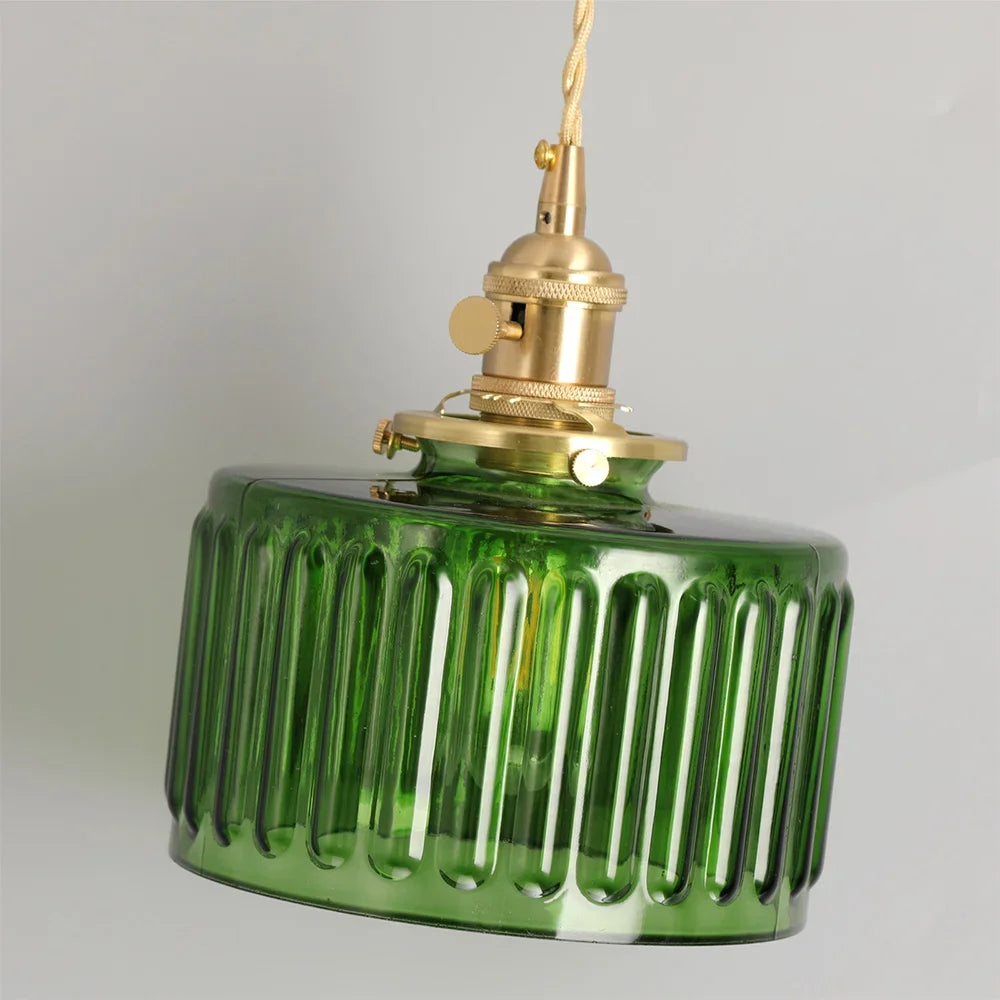Green Crystal Pendant Chandelier
