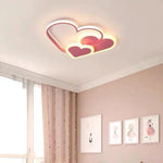 Triple Heart Ceiling Light