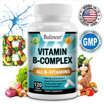 B-Complex with Folic Acid and Vitamin C for Immunity and Mood Support