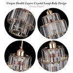 Green Crystal Pendant Chandelier