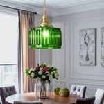 Green Crystal Pendant Chandelier