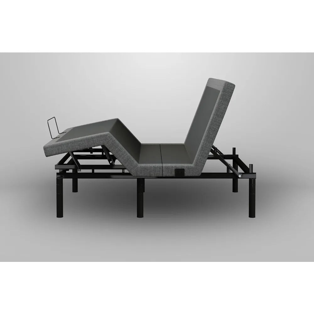 Adjustable Bed Base with Wireless Controls, Massage and Memory Presets