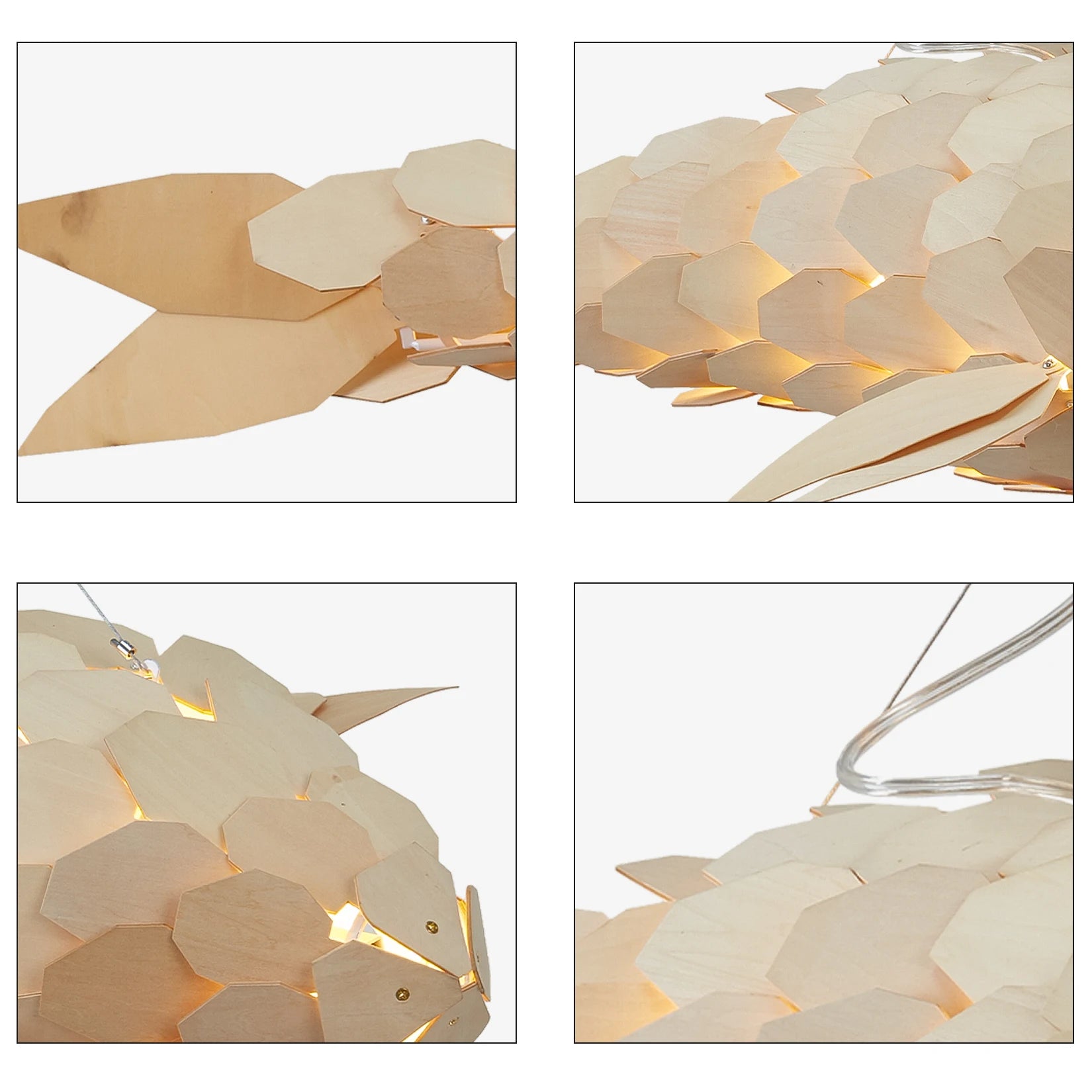 Fish-Shaped Chandelier