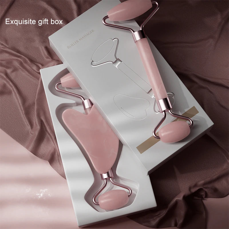 Facial Roller & Gua Sha Set