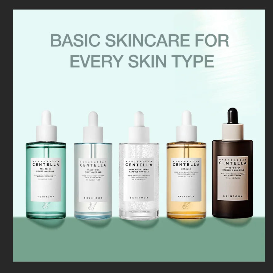 SKIN1004 Centella Ampoule Face Serum for Soothing, Hydration and Acne-Care Support