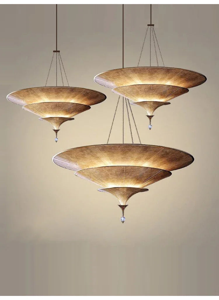 Asian Hanging Teahouse Lamp