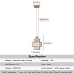 Green Crystal Pendant Chandelier