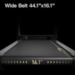 Folding Treadmill with Quiet Brushless Motor and Adjustable Incline