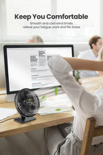 Ultra Quiet Desk Fan