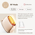 RF Beauty Device with EMS Lifting, LED Light and Anti-Aging Support