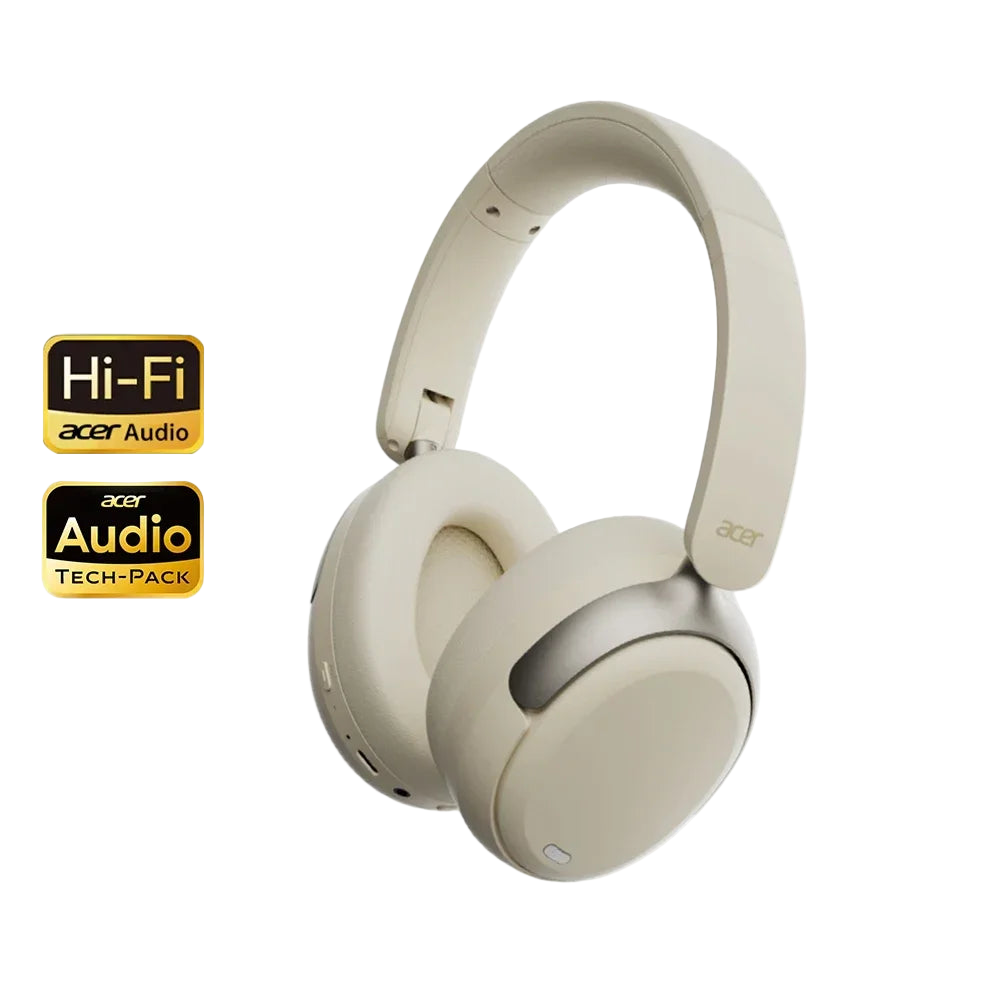 Acer Wireless Headphones with Hi-Res Audio & Active Noise Cancellation