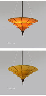 Asian Hanging Teahouse Lamp