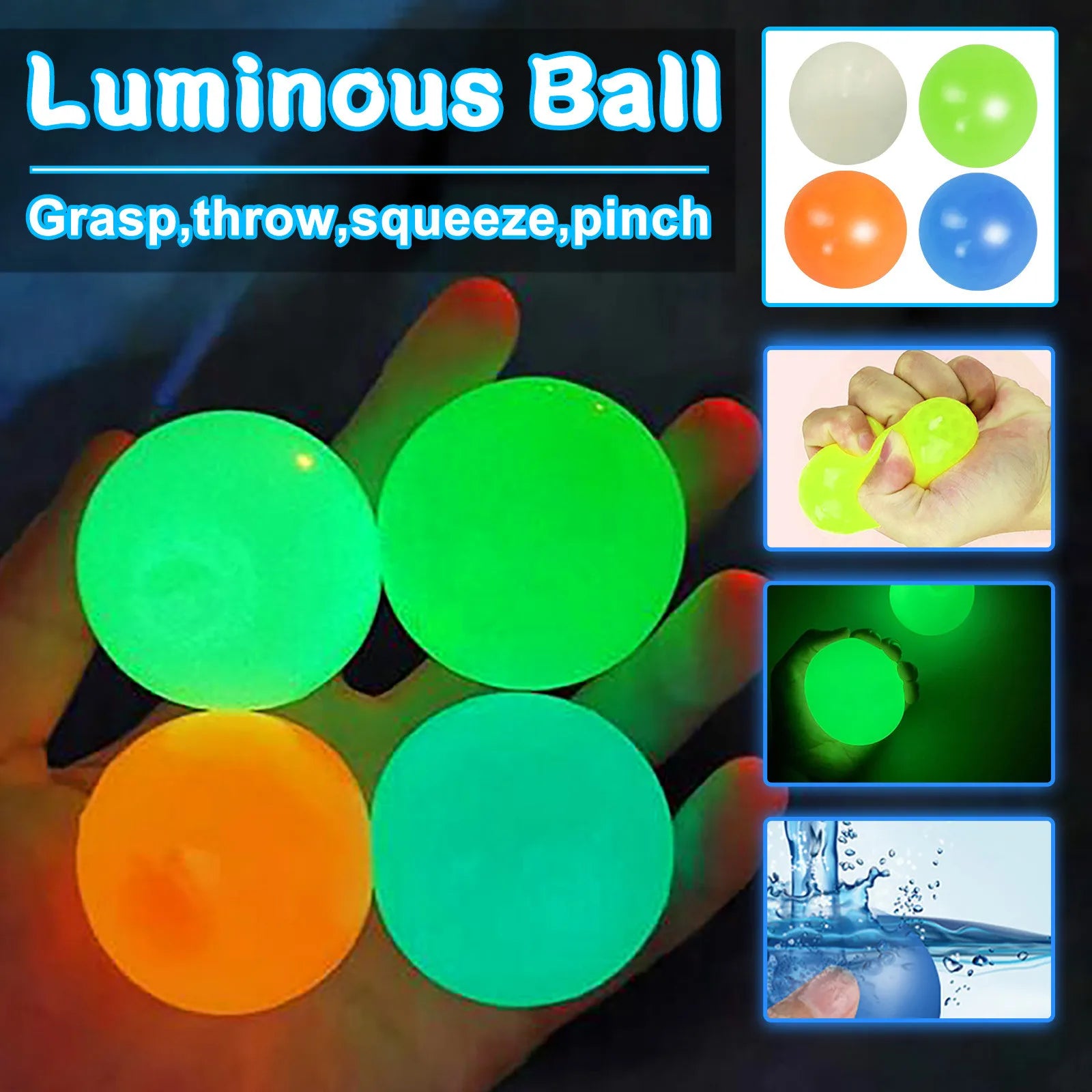 Sticky Glow Balls