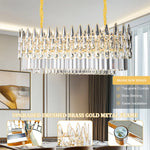 Luxury Rectangle Crystal Chandelier