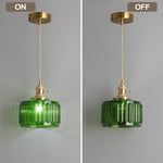 Green Crystal Pendant Chandelier