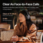 Baseus Inspire Wireless Headphones with Adaptive Noise Cancellation & Hi-Res Audio