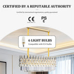 Luxury Rectangle Crystal Chandelier