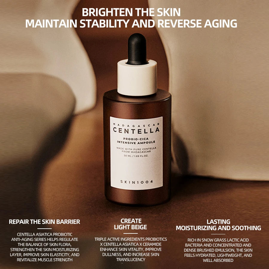 SKIN1004 Centella Ampoule Face Serum for Soothing, Hydration and Acne-Care Support