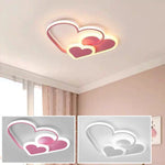 Triple Heart Ceiling Light