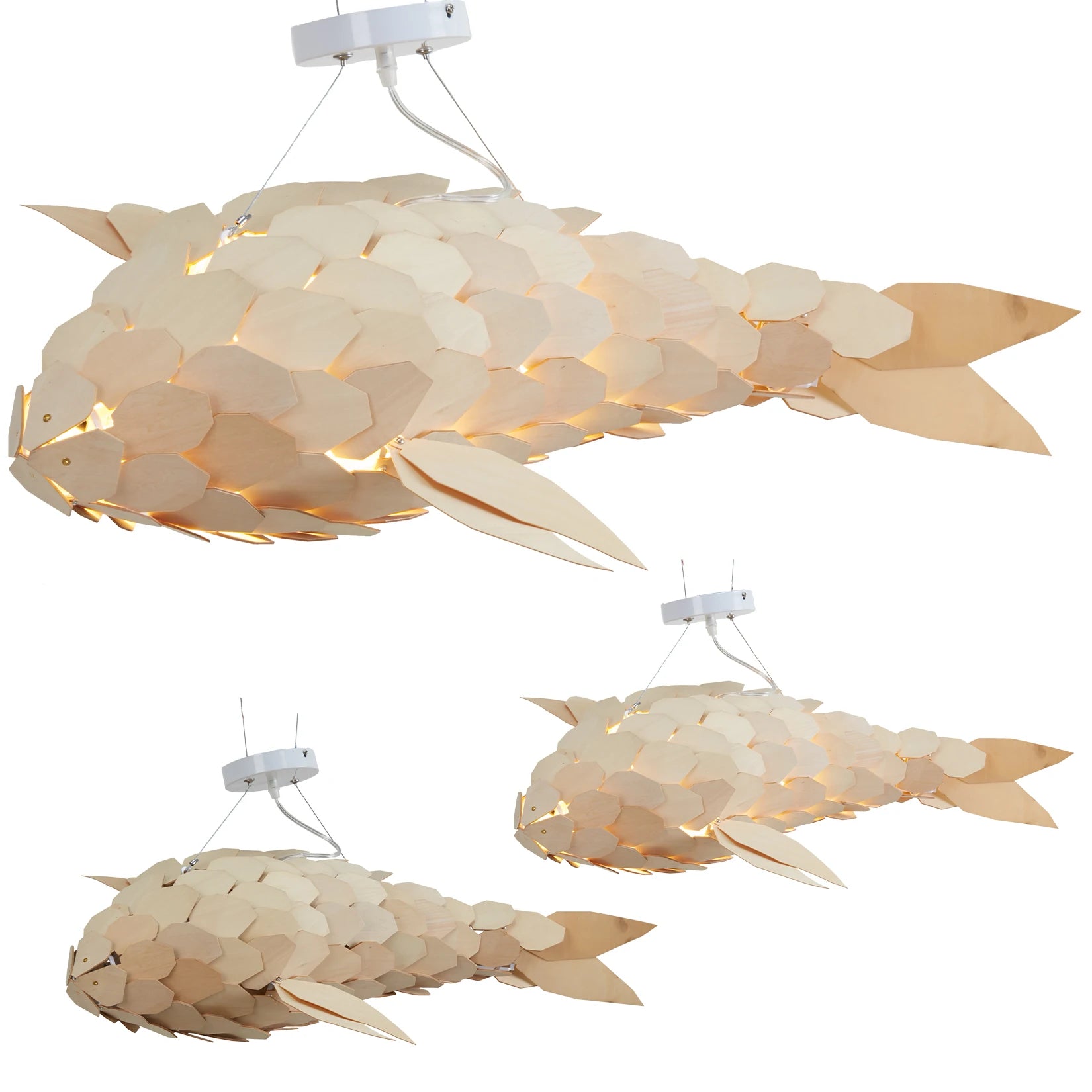 Fish-Shaped Chandelier