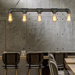 Industrial Steampunk Water Pipe Chandelier