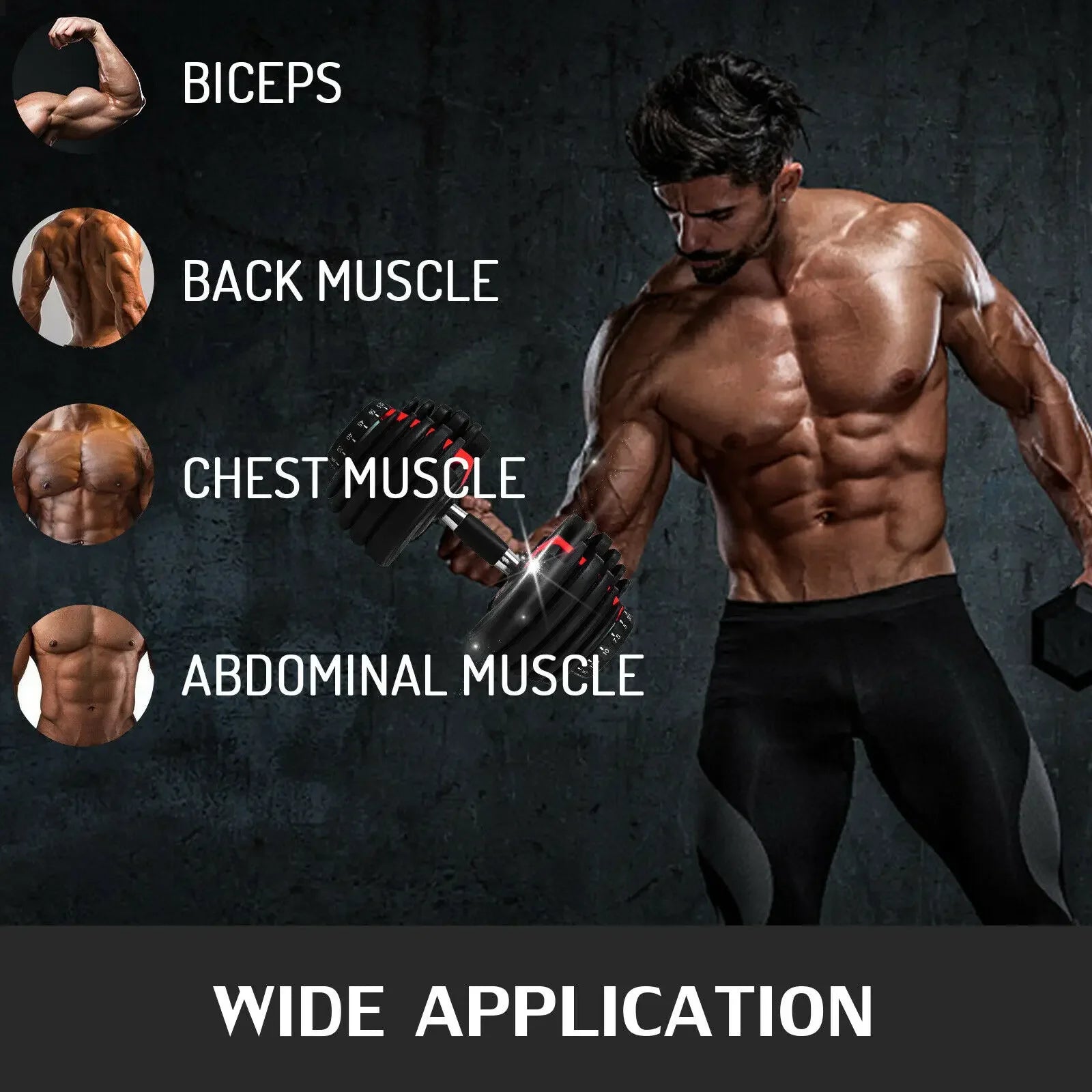 Adjustable Dumbbells Sets and Dumbbell Stand