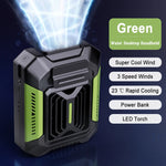 Waist Clip Portable Fan with Powerbank