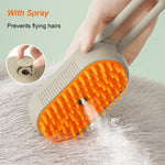 Multi-Purpose Pet Steam Brush