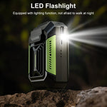 Waist Clip Portable Fan with Powerbank