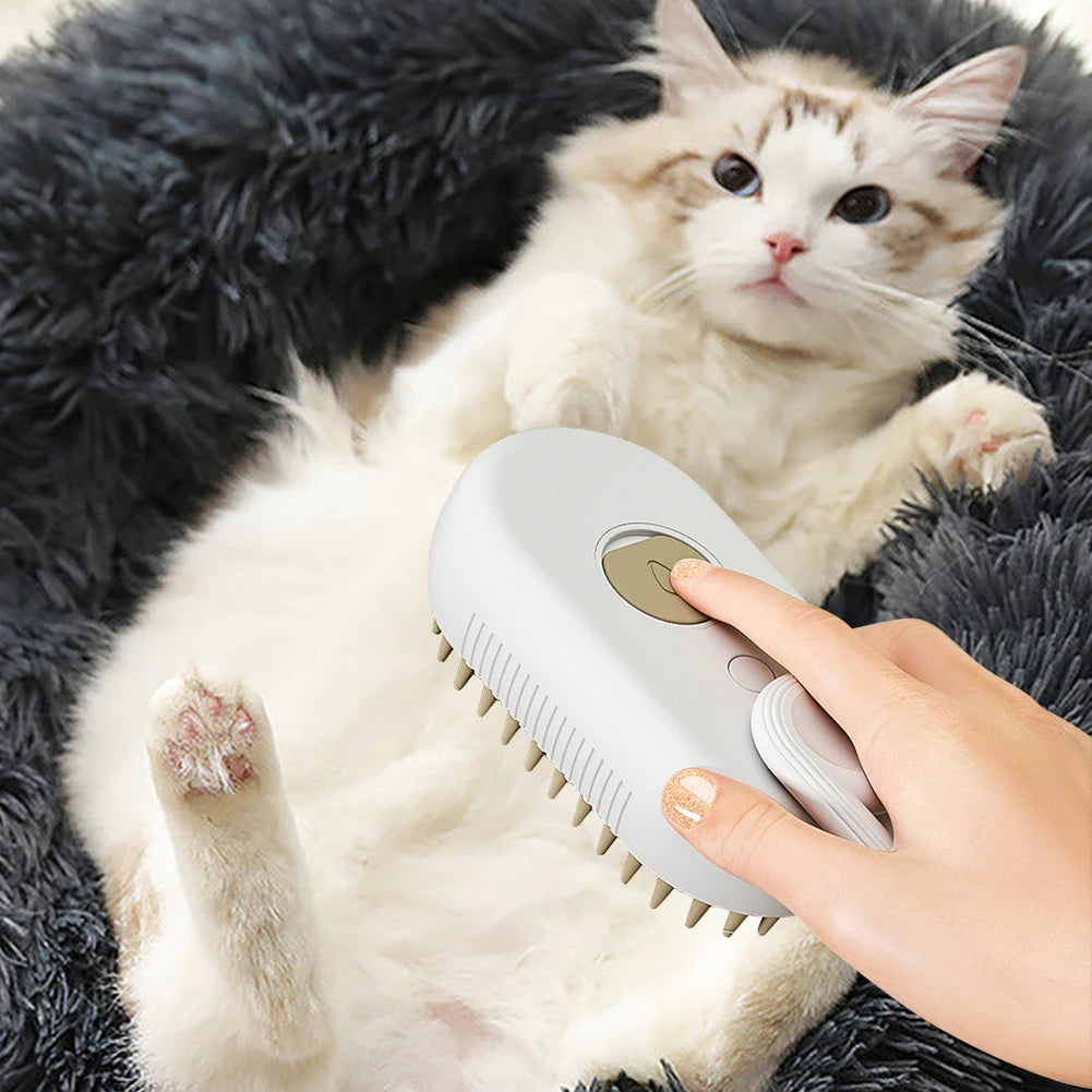 Multi-Purpose Pet Steam Brush