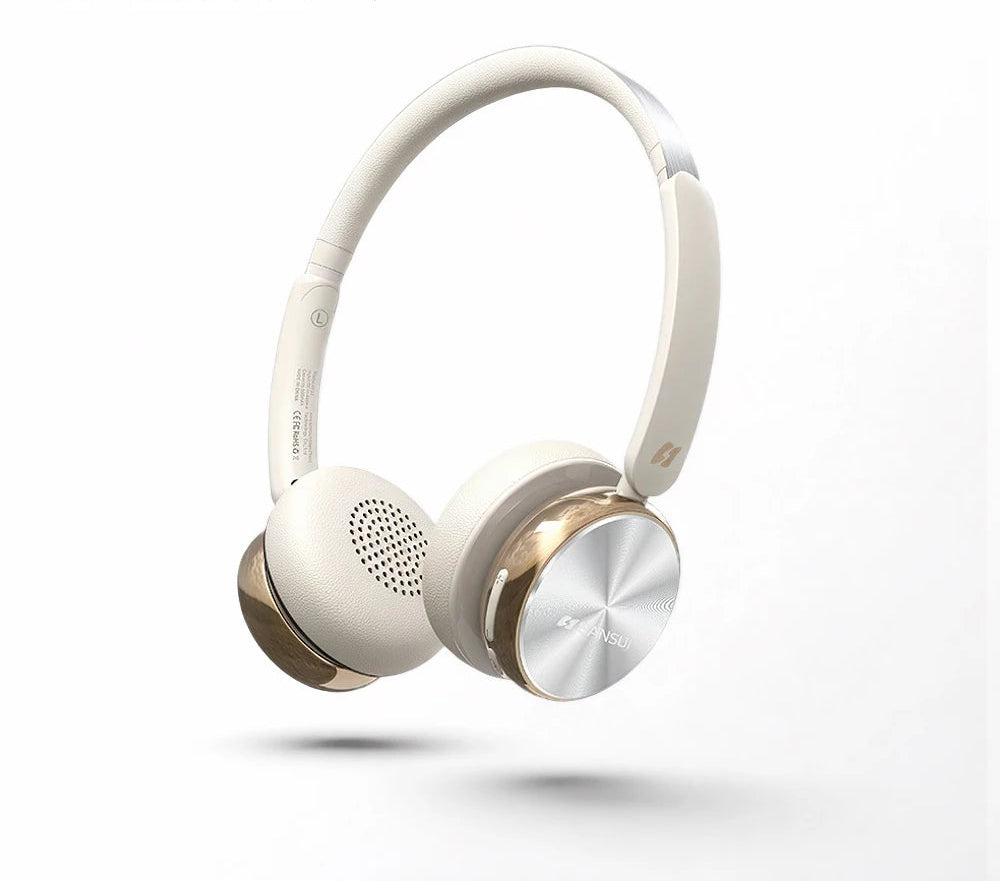 Sansui Retro Style Wireless Active Noise Cancellation Headphones