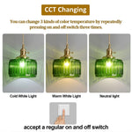 Green Crystal Pendant Chandelier