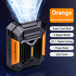 Waist Clip Portable Fan with Powerbank