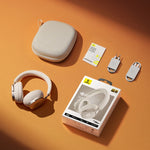 Baseus Inspire Wireless Headphones with Adaptive Noise Cancellation & Hi-Res Audio