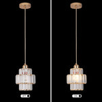 Green Crystal Pendant Chandelier