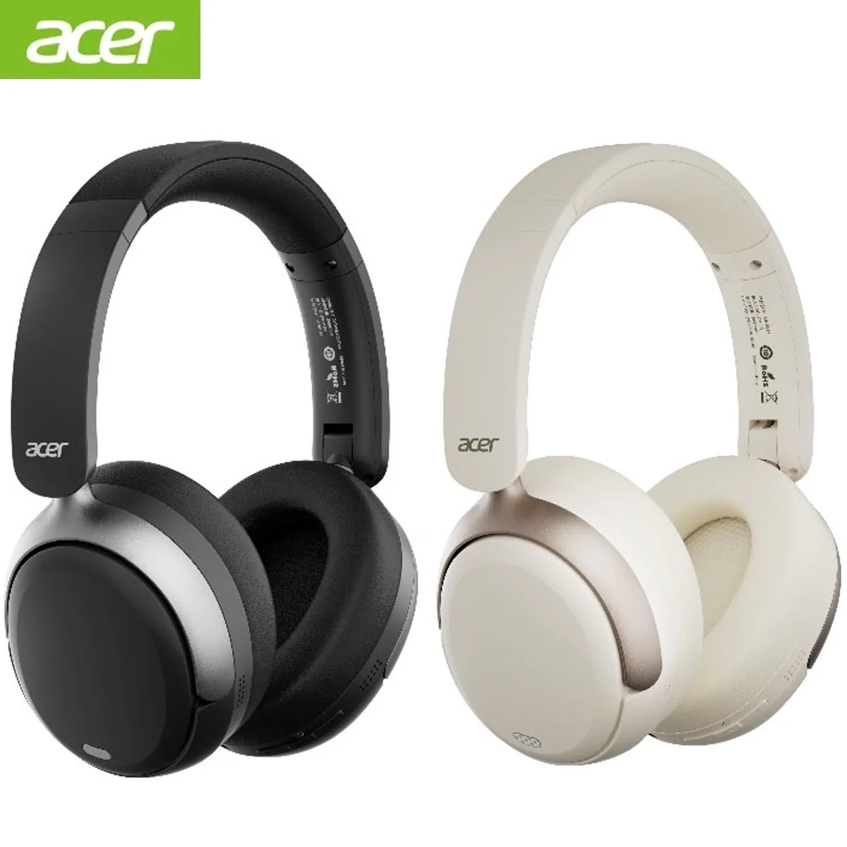 Acer Wireless Headphones with Hi-Res Audio & Active Noise Cancellation