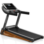 Folding Treadmill with Quiet Brushless Motor and Adjustable Incline