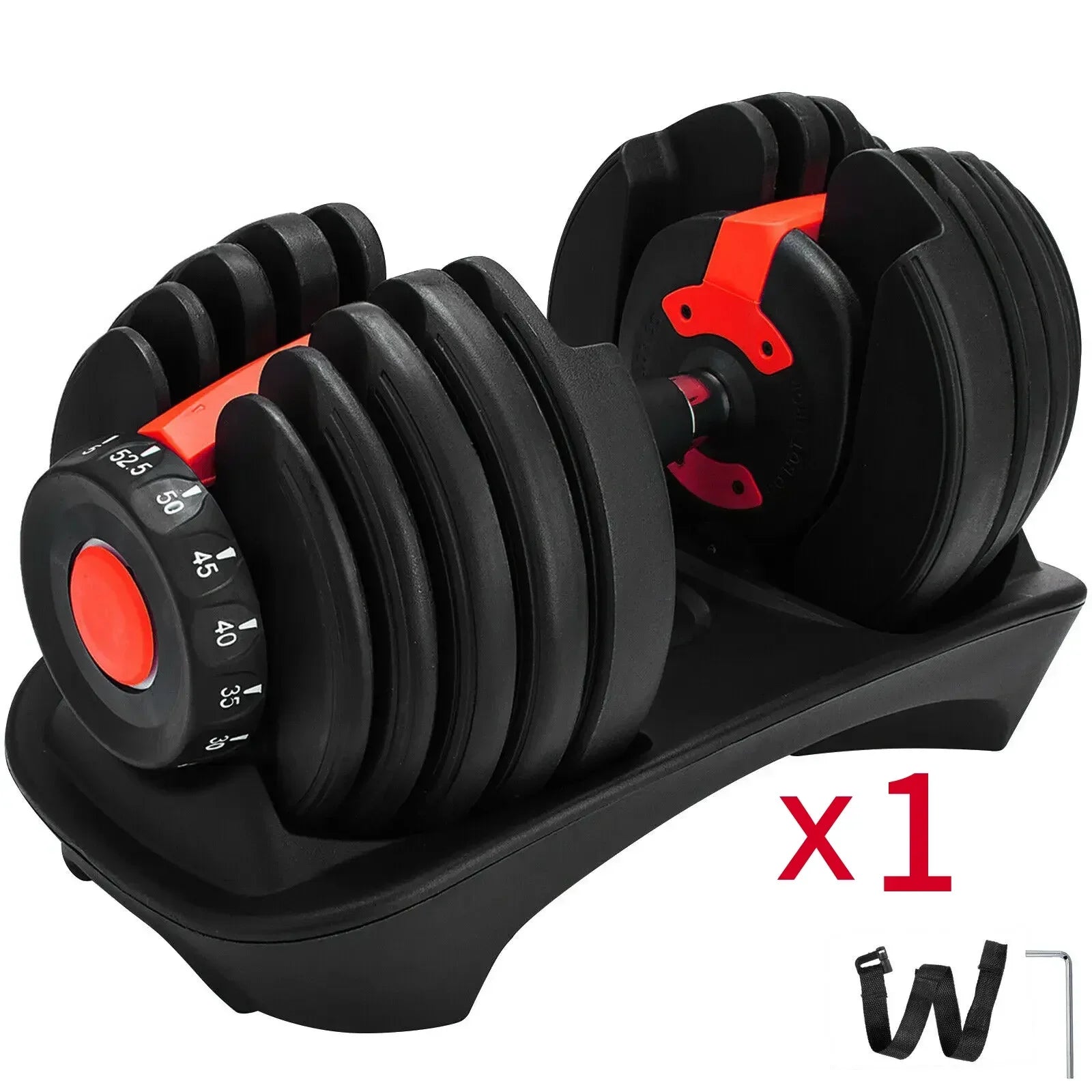 Adjustable Dumbbells Sets and Dumbbell Stand