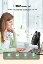 Ultra Quiet Desk Fan