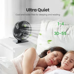 Ultra Quiet Desk Fan