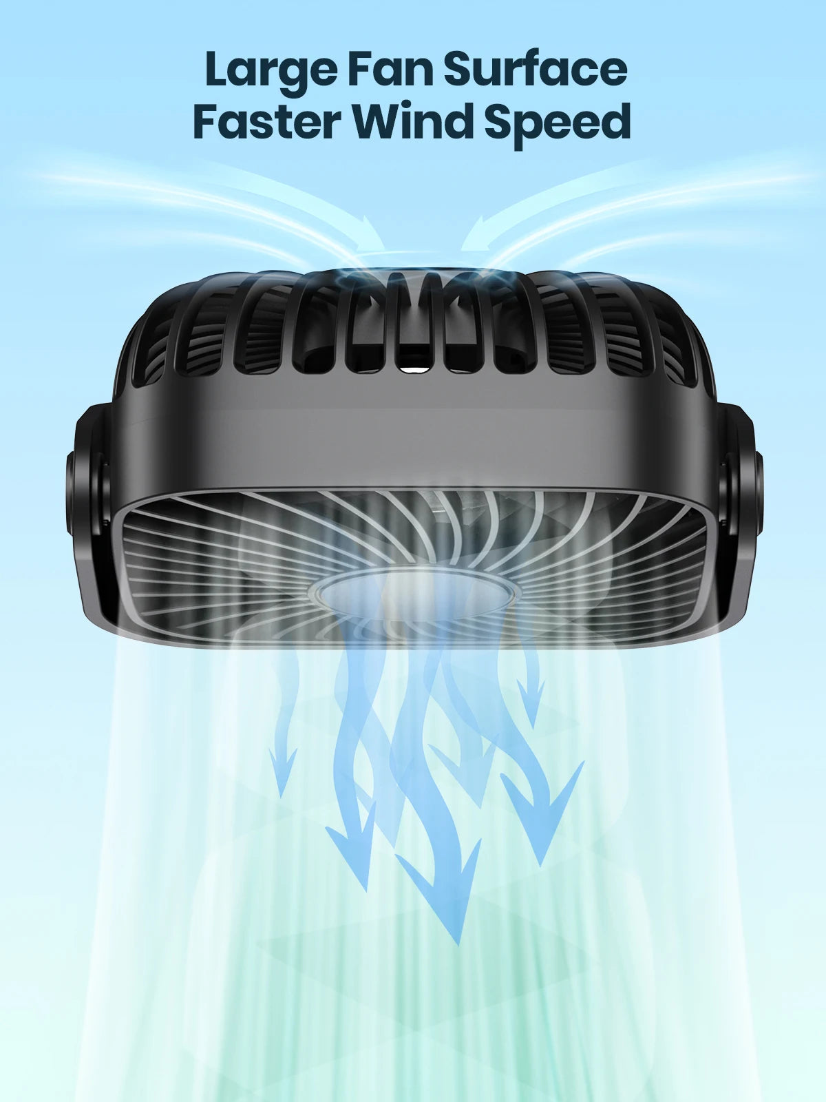 Ultra Quiet 360° Desk Fan