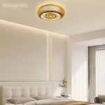 Round Bamboo Woven Ceiling Light